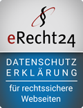 eRecht24 Datenschutzerklärung für rechtssichere Webseiten