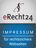 eRecht24 Impressum für rechtssichere Webseiten